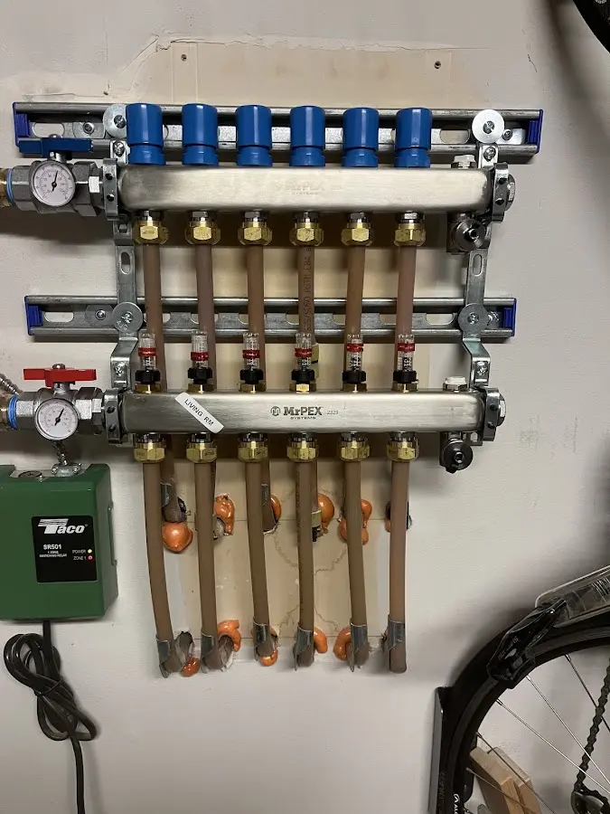 Plumber performing Leak Detection at a residential property in Oviedo